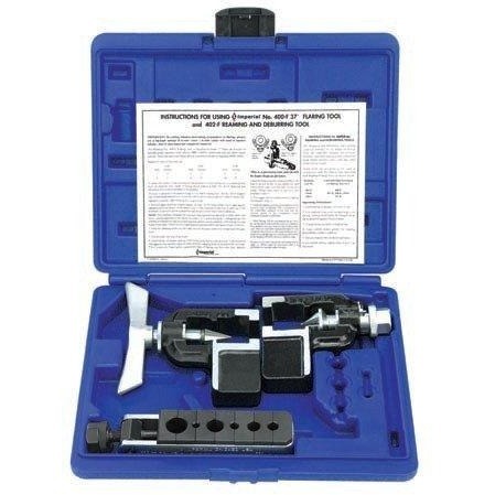 Imperial 37º Flaring & Reaming Kit for 3/16" to 5/8" O.D. TUBE 402-FA-Flaring Kits-Imperial-Cool Tools HVAC-R