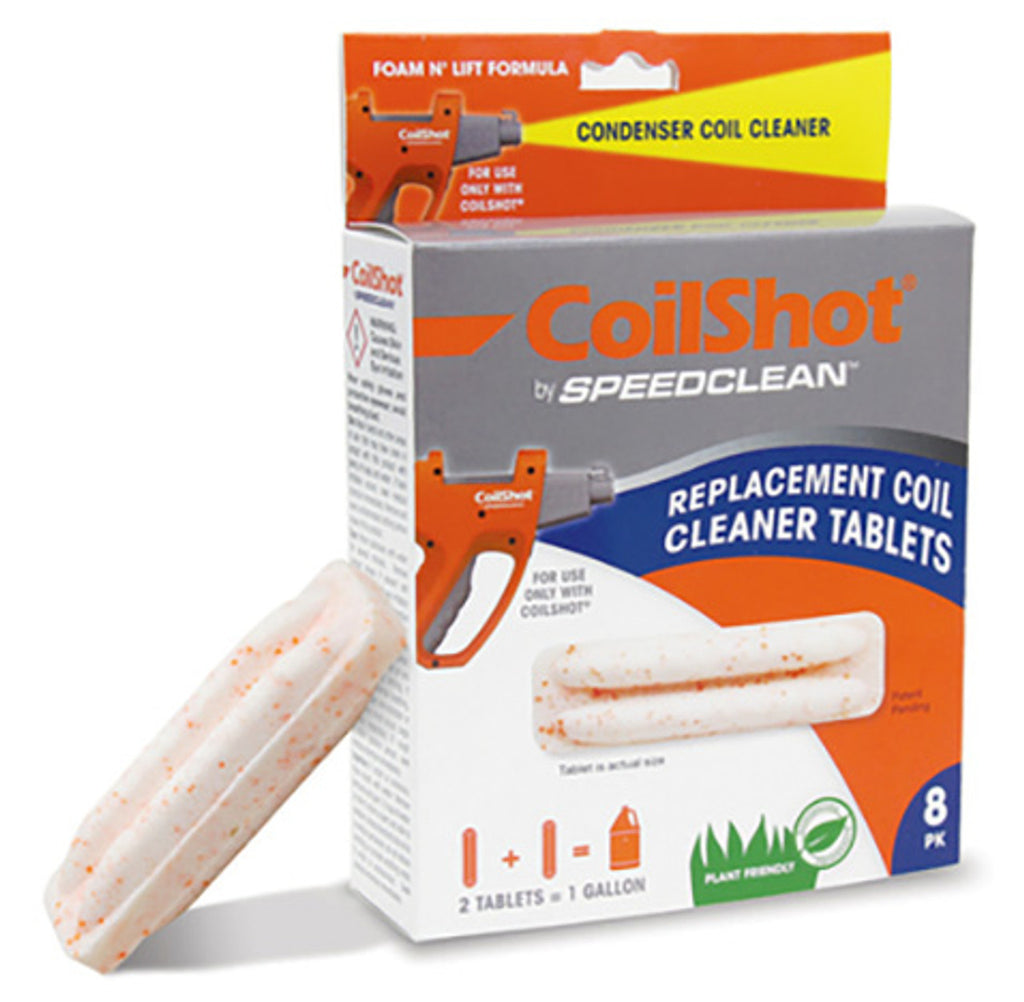 SpeedClean CoilShot Coil Cleaner Tablets - SC-CS-TABS