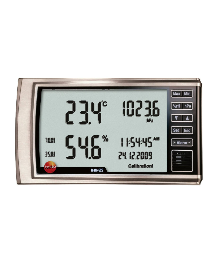 Testo 622 Thermohygrometer with Pressure Display - 0560 6220
