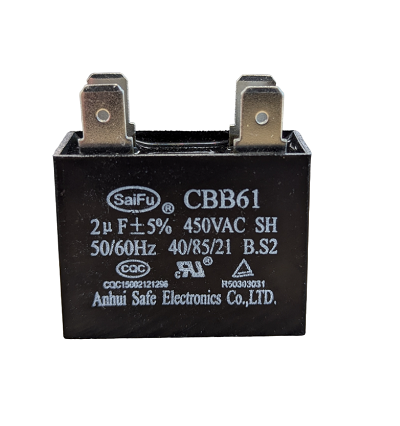 Bonaire Vulcan Wall Furnace Capacitor 2.0UF 0160190SP