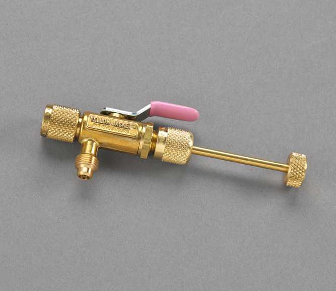 Yellow Jacket 5/16" Vacuum/Charge Valve with Side Port 18985