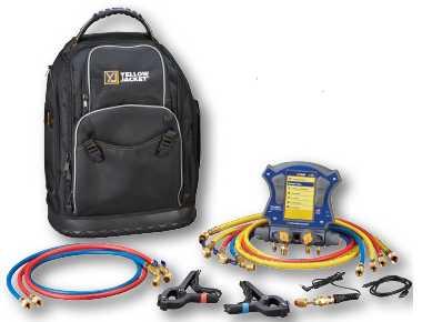 Yellow Jacket TITANMAX® Deluxe Digital Manifold Kit 40885