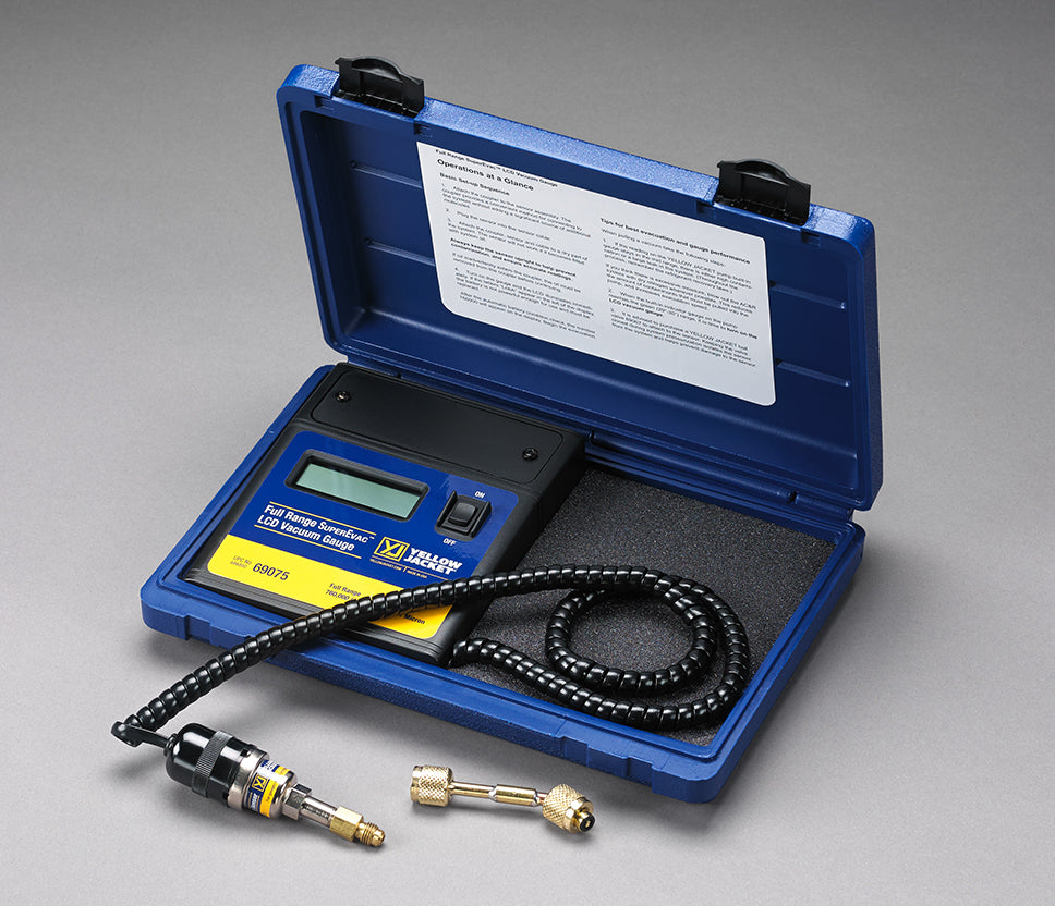 Yellow Jacket SuperEvac® LCD Vacuum Gauge 69075