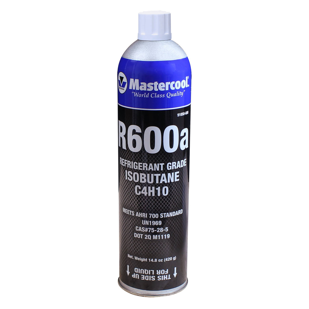 Mastercool R600a Refrigerant Grade Isobutane C4H10 91050-R600