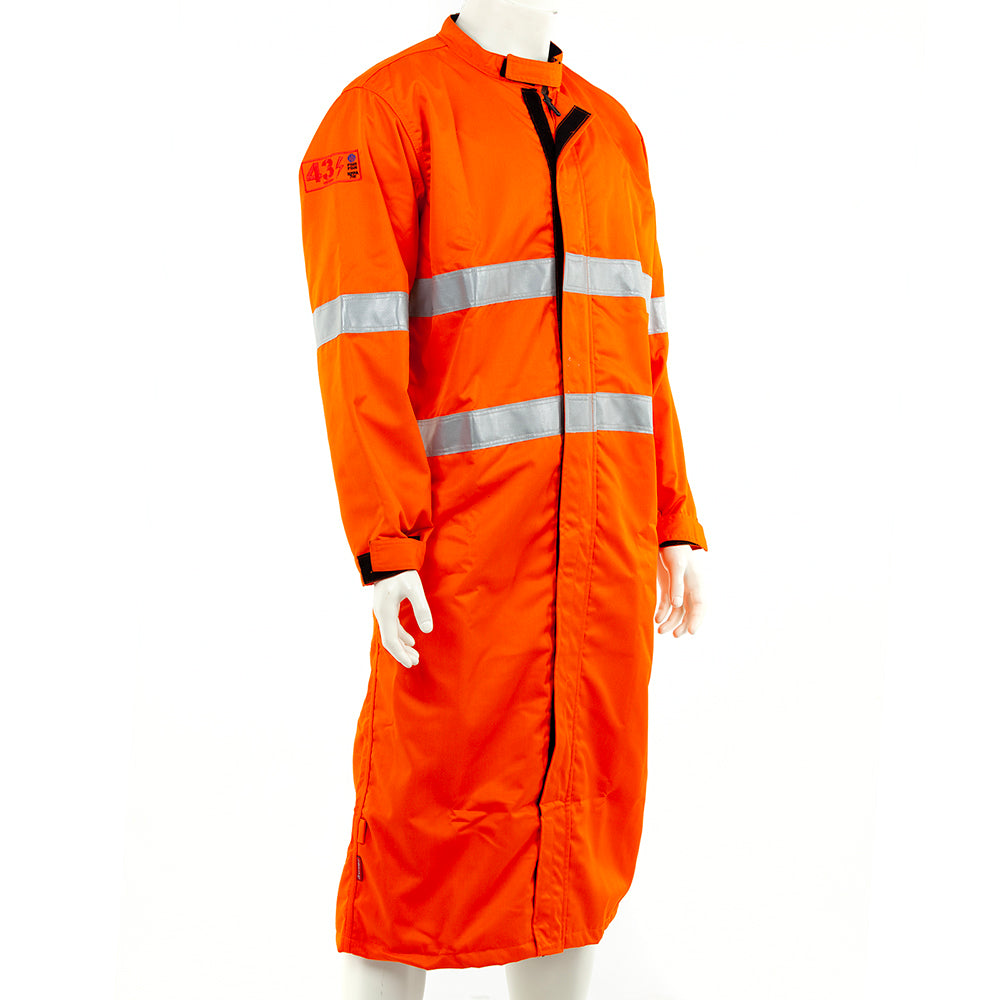 Sherwood Nomex Arc Flash Switching Coat HRC4 43cal/cm² - ARC-COAT4S-ODN