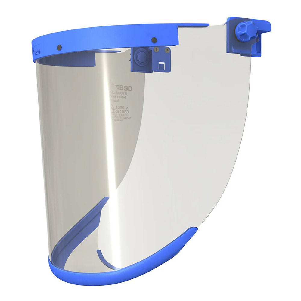 BSD Arc Flash Faceshield HRC2 12cal/cm2 to fit on Petzl Helmet - ARC-FS-2PLUS-PZL