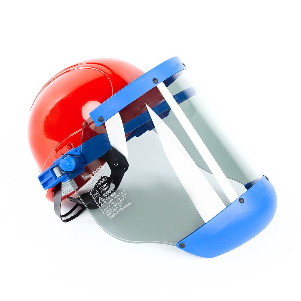 Volt Safety Arc Flash BSD Faceshield and Helmet HRC2 10.7cal/cm2 - ARC-FS+H