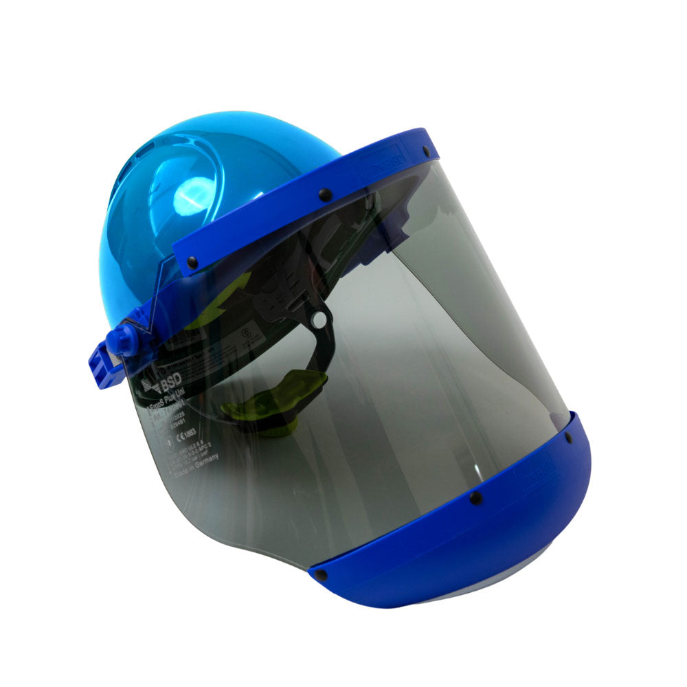 Volt Safety Arc Flash BSD Faceshield and Helmet HRC2 10.7cal/cm2 - ARC-FS+H