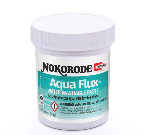 RectorSeal Nokorode Aqua Flux Washable Paste 4 oz. 74047