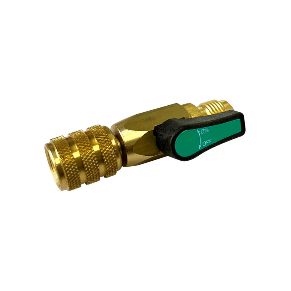 Javac Refrigerant Ball Valve 5/16" F SAE x 5/16" M SAE E33023