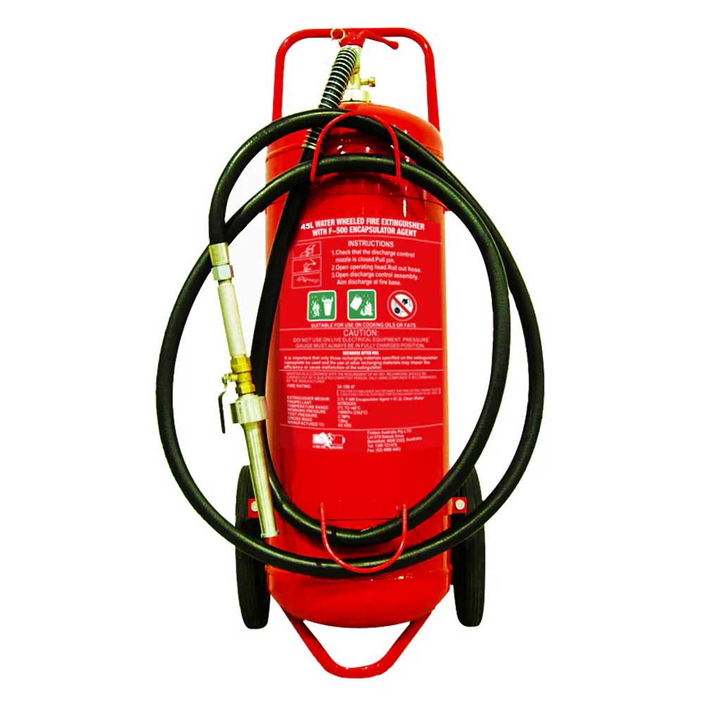 Volt Safety 45L Mobile Wheeled Lithium-Ion Battery Extinguisher - EXTINGUISHER-L-MOB45LF-500