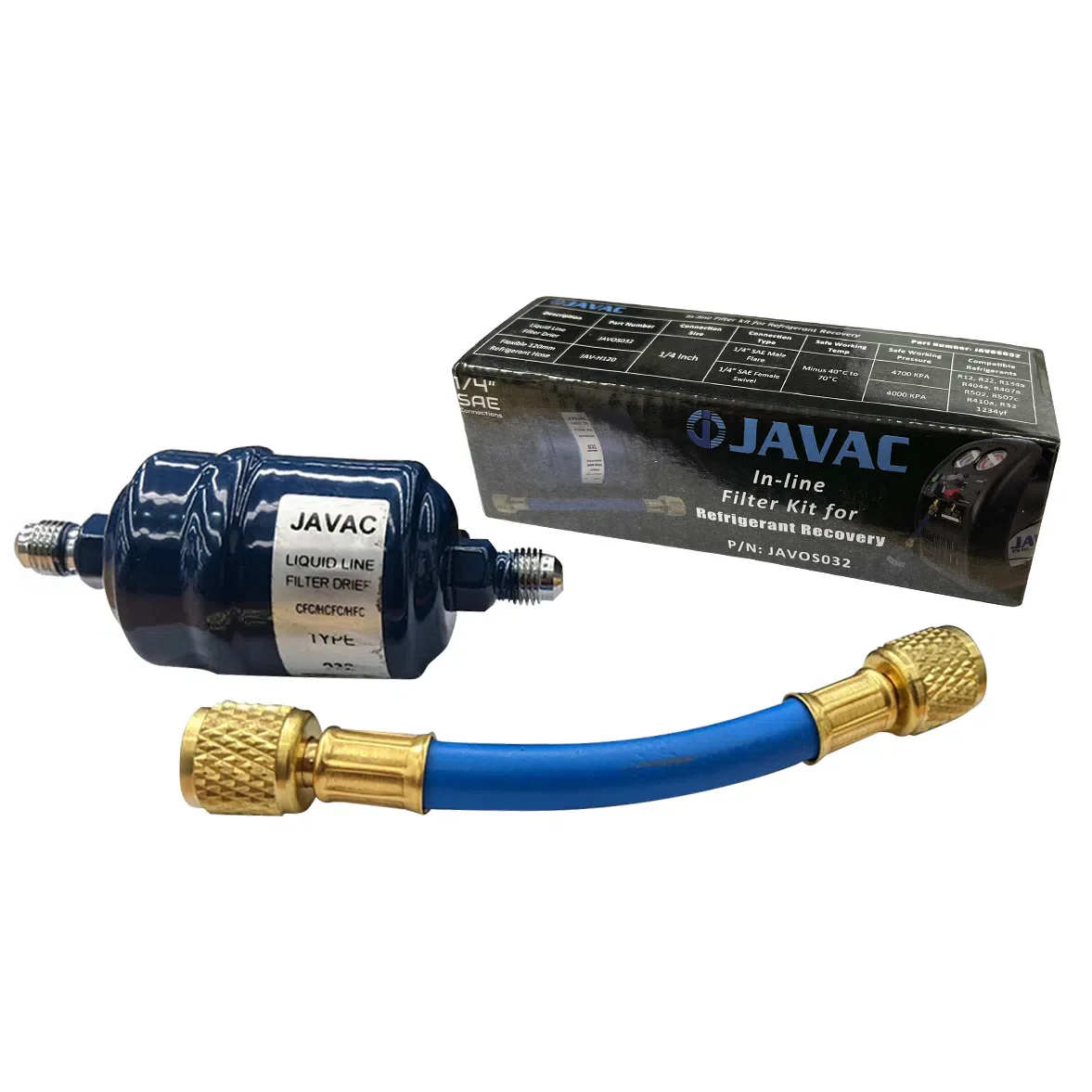 Javac JAVOS032 Filter Kit for Recovery Machines 1/4