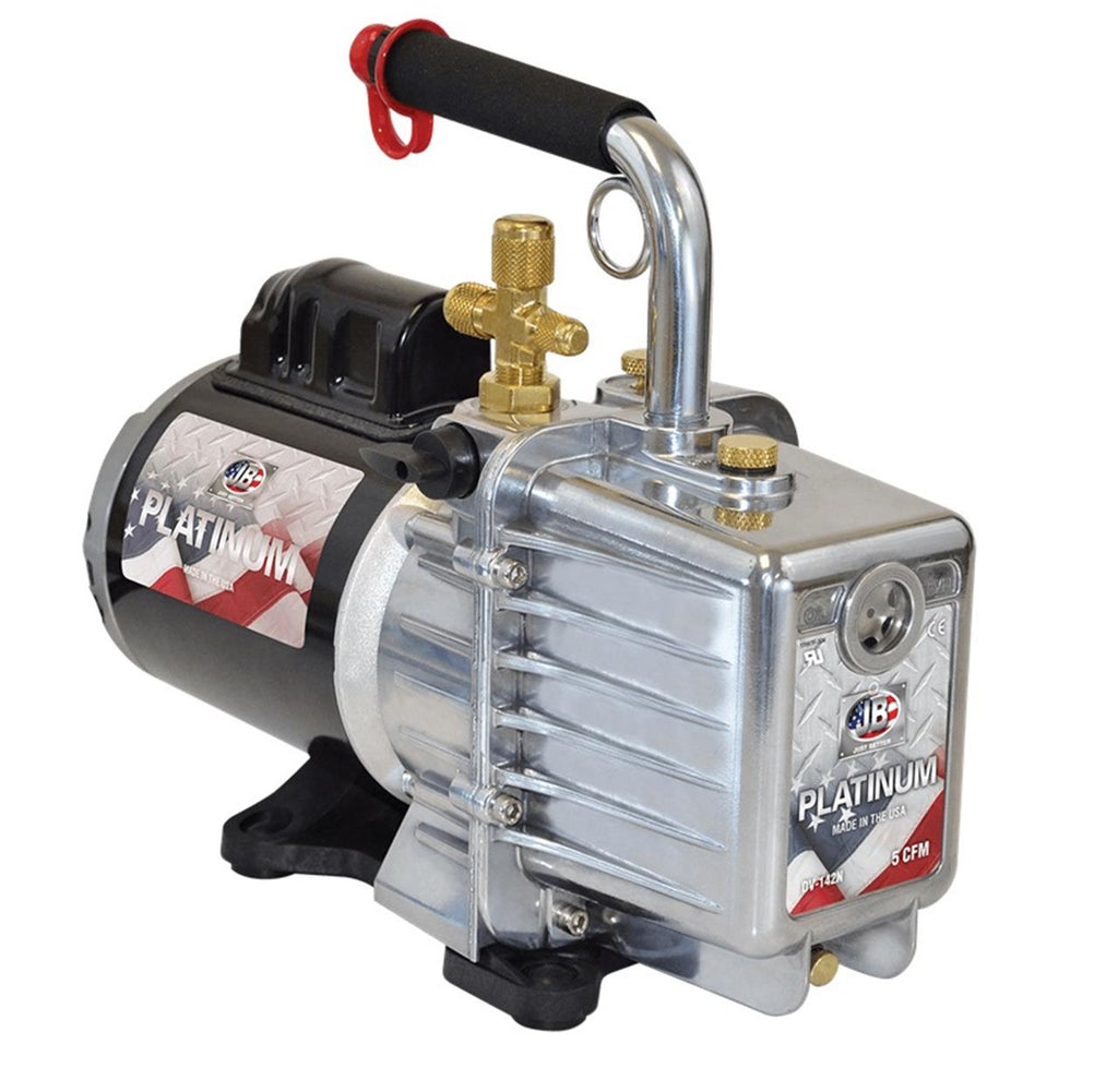 JB Dual Voltage Platinum Vacuum Pump 5 CFM  DV142N250AU