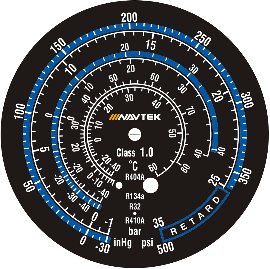 Navtek 13052 High Pressure Gauge 80mm – Cool Tools HVAC-R