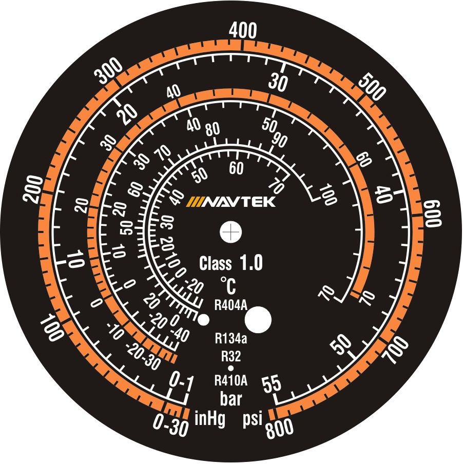 Navtek 13053 Low Pressure Gauge 80mm – Cool Tools HVAC-R