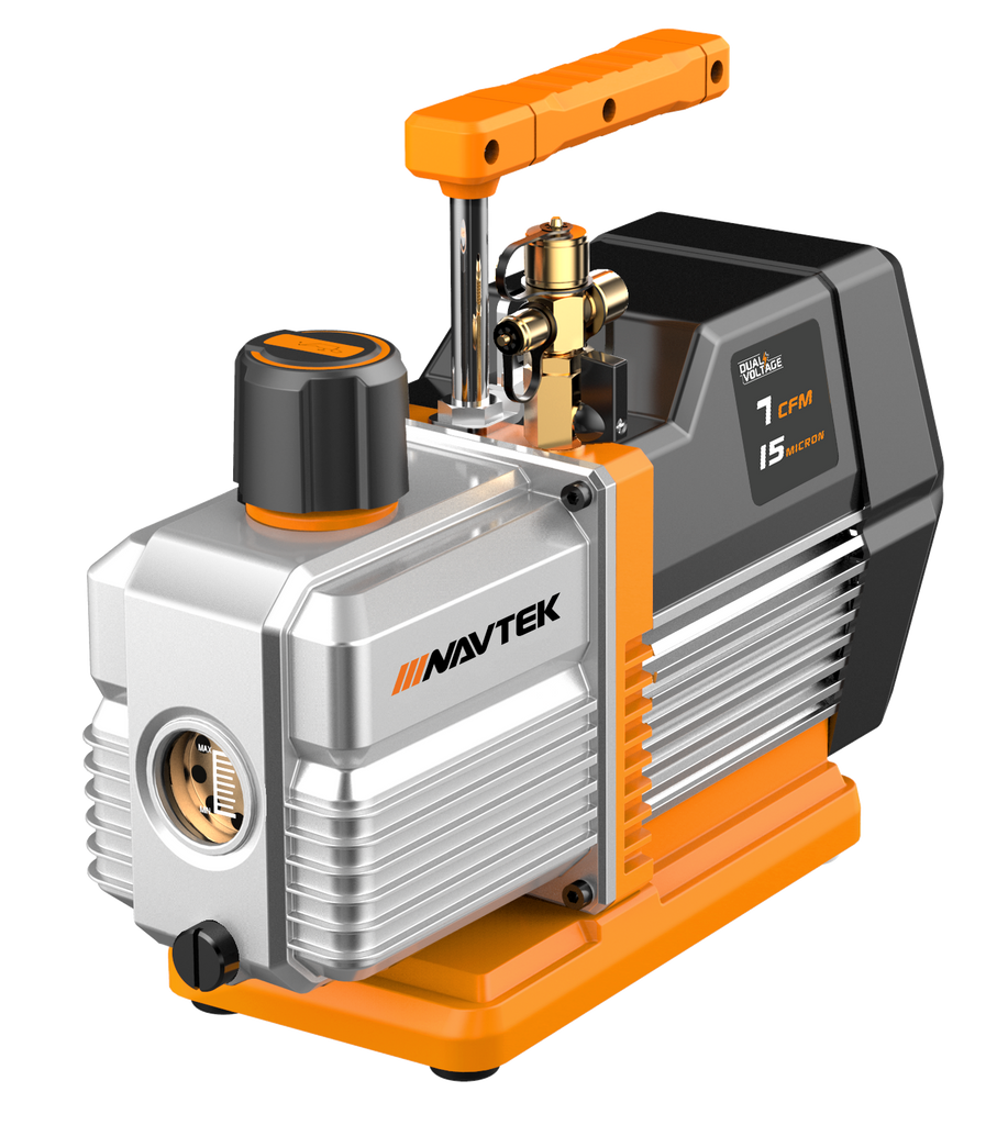 Navtek 13065 NP7DP Two Stage Pro Series Vacuum Pump 7 CFM – Cool Tools ...