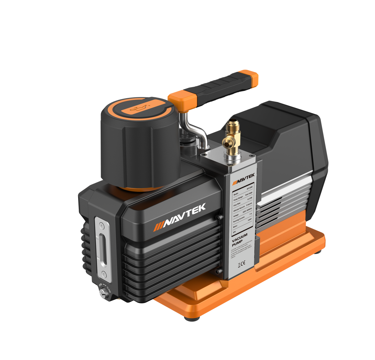 Navtek 13084 NP12DM Two Stage Vacuum Pump 230V 12 CFM – Cool Tools HVAC-R