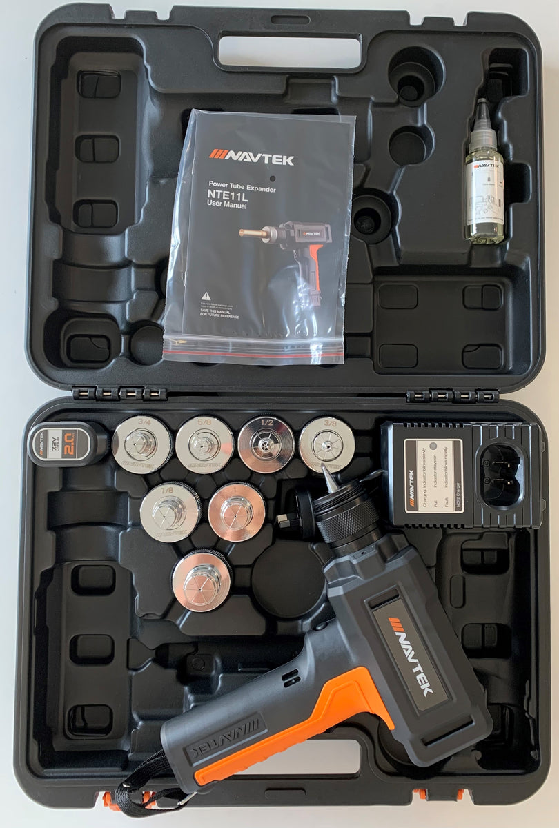 Navtek 13090 NTE11L BreakFree Power Tube Expander – Cool Tools HVAC-R