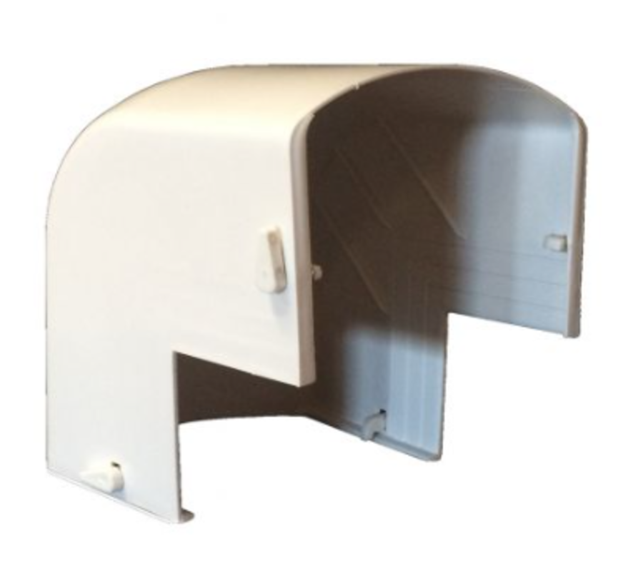 RectorSeal CGEXT90 Cover Guard Line Set Cover 90° External 4.5" Cool Tools HVACR