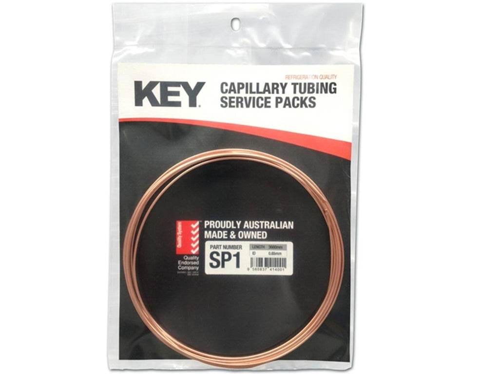 Key Refrigeration Capillary Tubing Service Pack 3.66m SP1