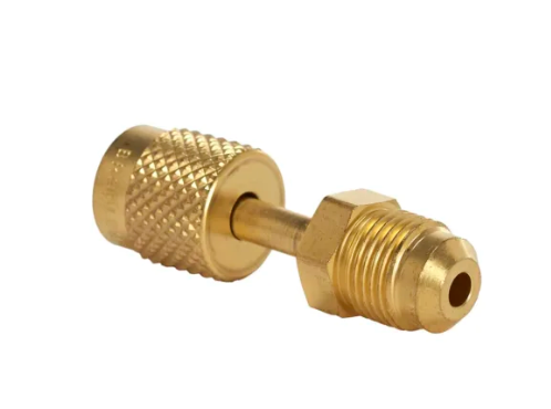 Bradley Brass Adapter 1/4" F Flare Female x 3/8" M AD1438