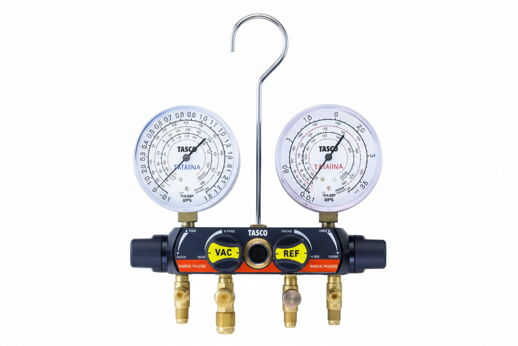 Tasco Heavy Duty 4 Valve Manifold TA127HC-EXP