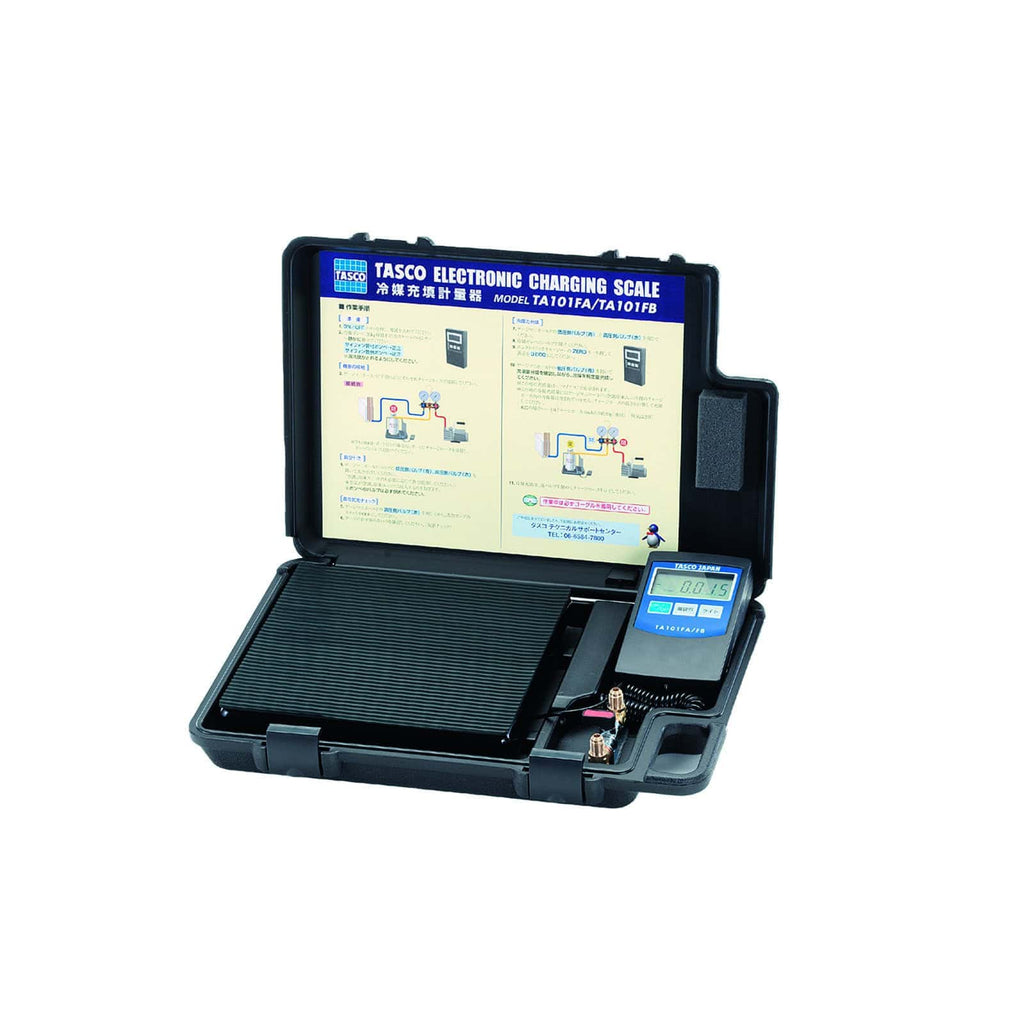 Tasco Compact Charging Scale with Ball Valves 50kg TA101FB