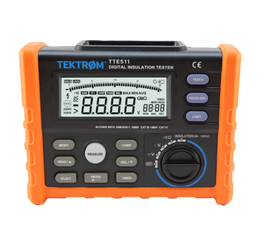 Tektrom Digital Insulation Tester TTE511