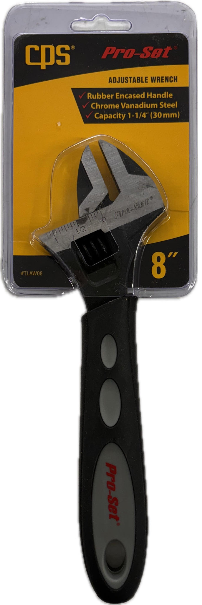 CPS TLAW08 Pro-Set Adjustable Wrench 8