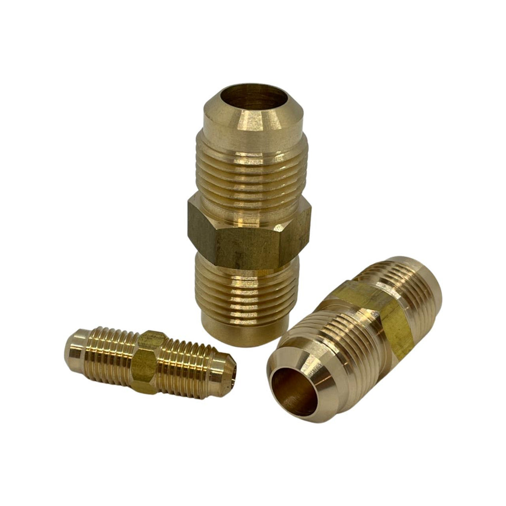 Sky Refrigeration Union Brass 1/2 MSAE x 3/8 MSAE 240-0806