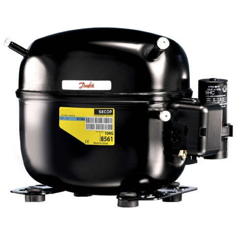 Danfoss Secop Hermatic Compressor 1/3 HP R290 DLE7.5CN for commercial refrigerant