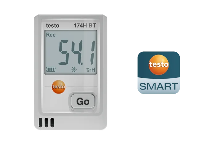 Testo 174H BT Mini Data Logger 0572 1743 01 – Cool Tools HVAC-R