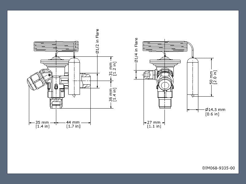 Danfoss 068Z3348 Thermostatic Expansion Valve TE2 – Cool Tools HVAC-R