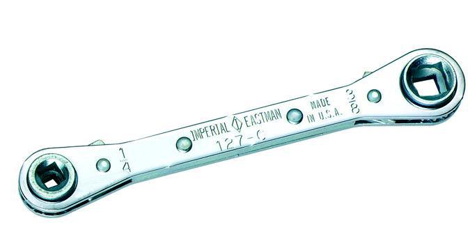 Imperial Rachet Wrench Service Tool Square - 127-C-Service Key Ratchet Wrench-Imperial-Cool Tools HVAC-R