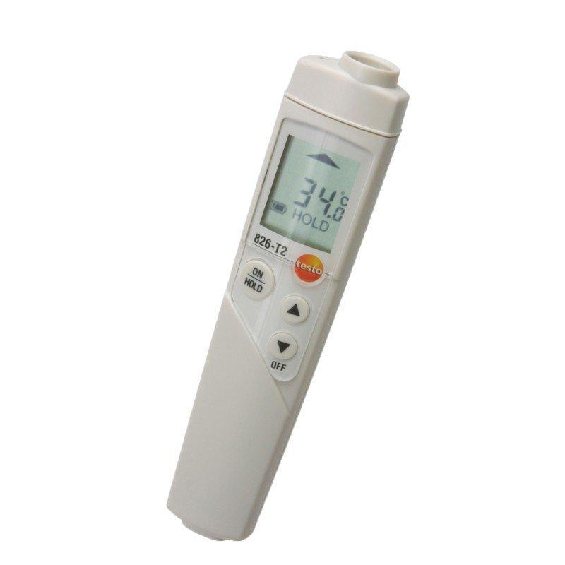 Testo 826 T2 Infrared Thermometer with topsafe-Thermometer-Testo-Cool Tools HVAC-R