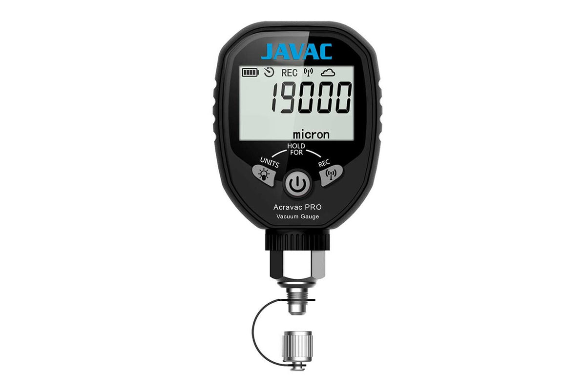 Javac Acravac Pro Digital Vacuum Gauge C12627 Cool Tools HVACR