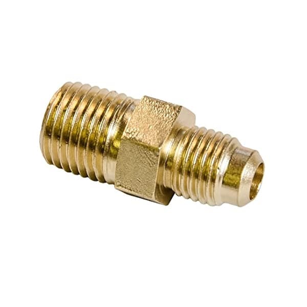 C&D 1/4" Male Flare to 1/4" MPT Body Adaptor (Pack of 100) - CD1414