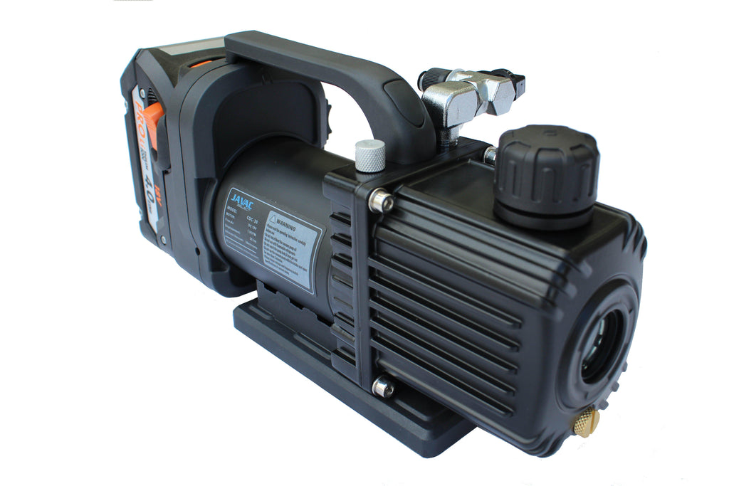 Javac Cordless CDC30 2Stage 30 L/M Vacuum Pump Cool Tools HVACR