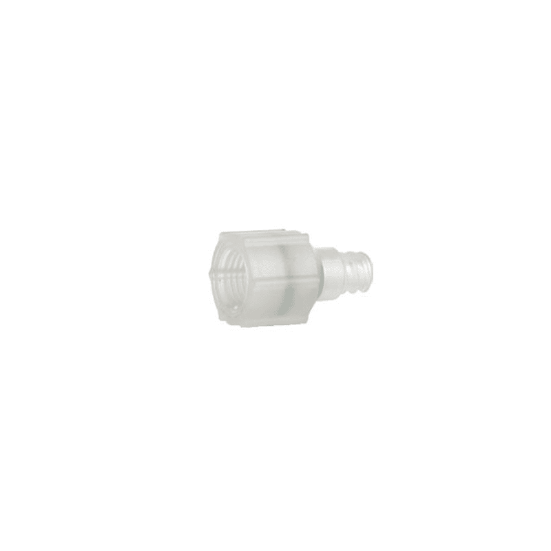 Errecom Plastic Straight Syringe Adaptor 1/4 SAE RV2024.01