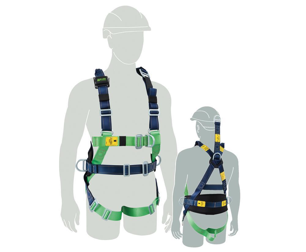 Honeywell Miller Polyester Harness - Riggers - FA - EXT-safety-System Control Engineering-Cool Tools HVAC-R