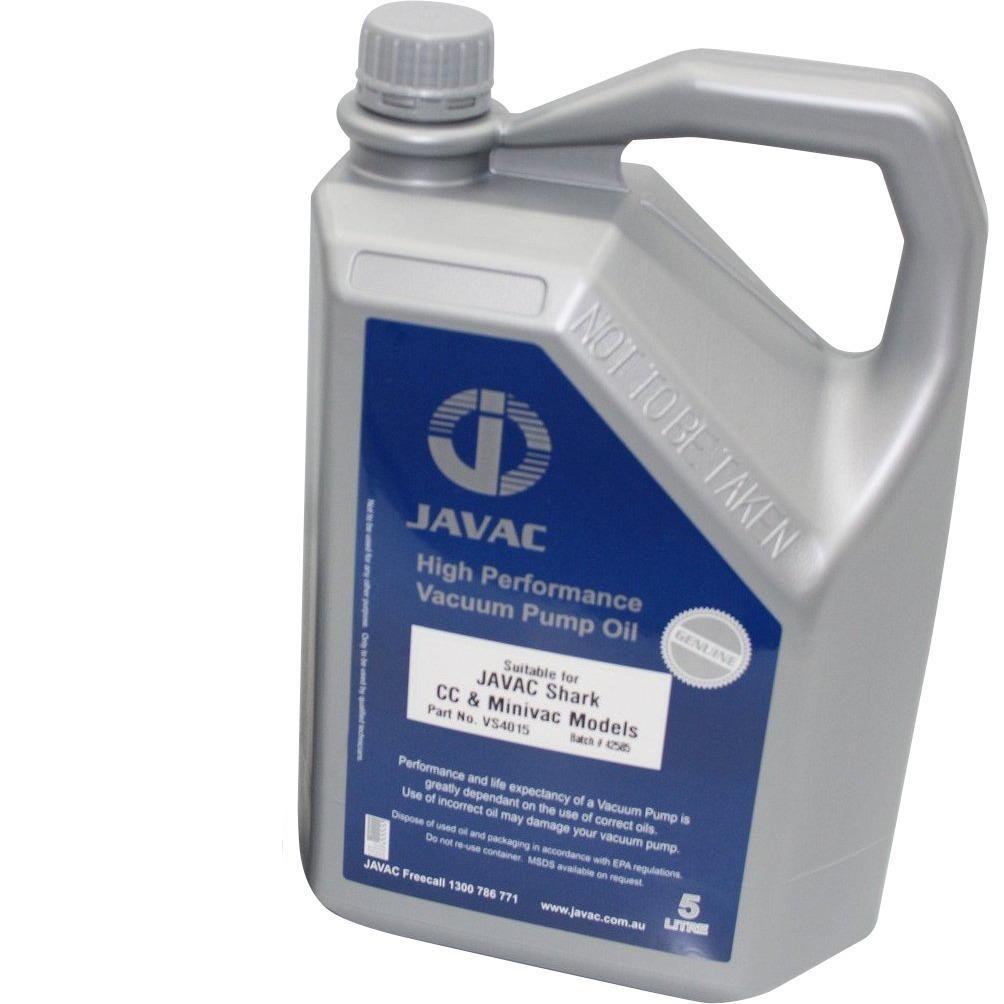 Javac Shark 5 Litre High Performance Vacuum Pump Oil VS4015