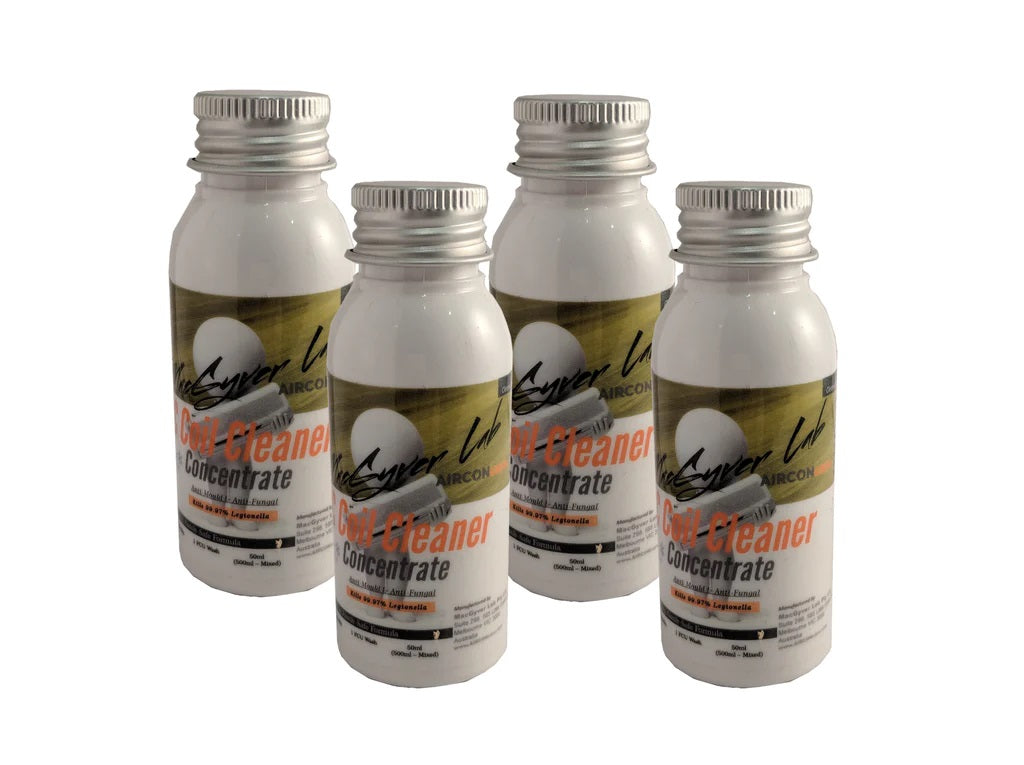 Air Conditioner Concentrate Coil Cleaning Solution 4 x 50ml REFL4-CN2