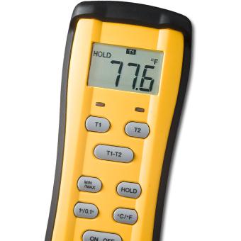 Termómetro digital con sonda acero inox, CHEMILABOR