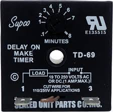 Supco Time Delay on Make Timers (DOM) TD69