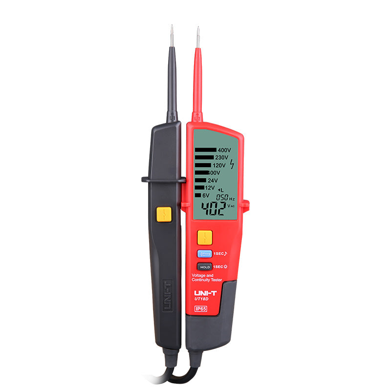 Uni-T Voltage and Continuity Tester with LCD - UT18D