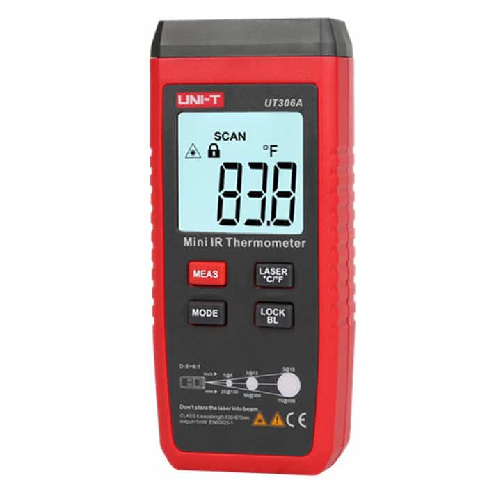 Uni-T Mini Non Contact Infrared Thermometer - UT306A