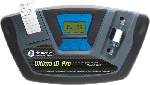 Neutronics Refrigerant Analyser Ultima ID™ Series RI-700H