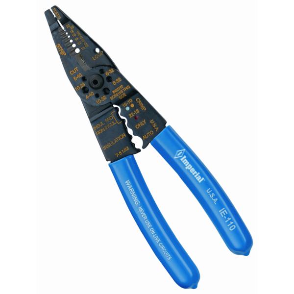 Imperial Upfront Stripper Combination Plier Tools IE-110