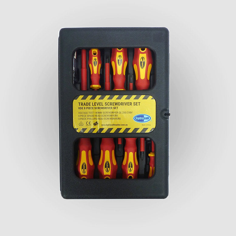 Hydrocell Tradie Level Screwdriver Set Limited Edition