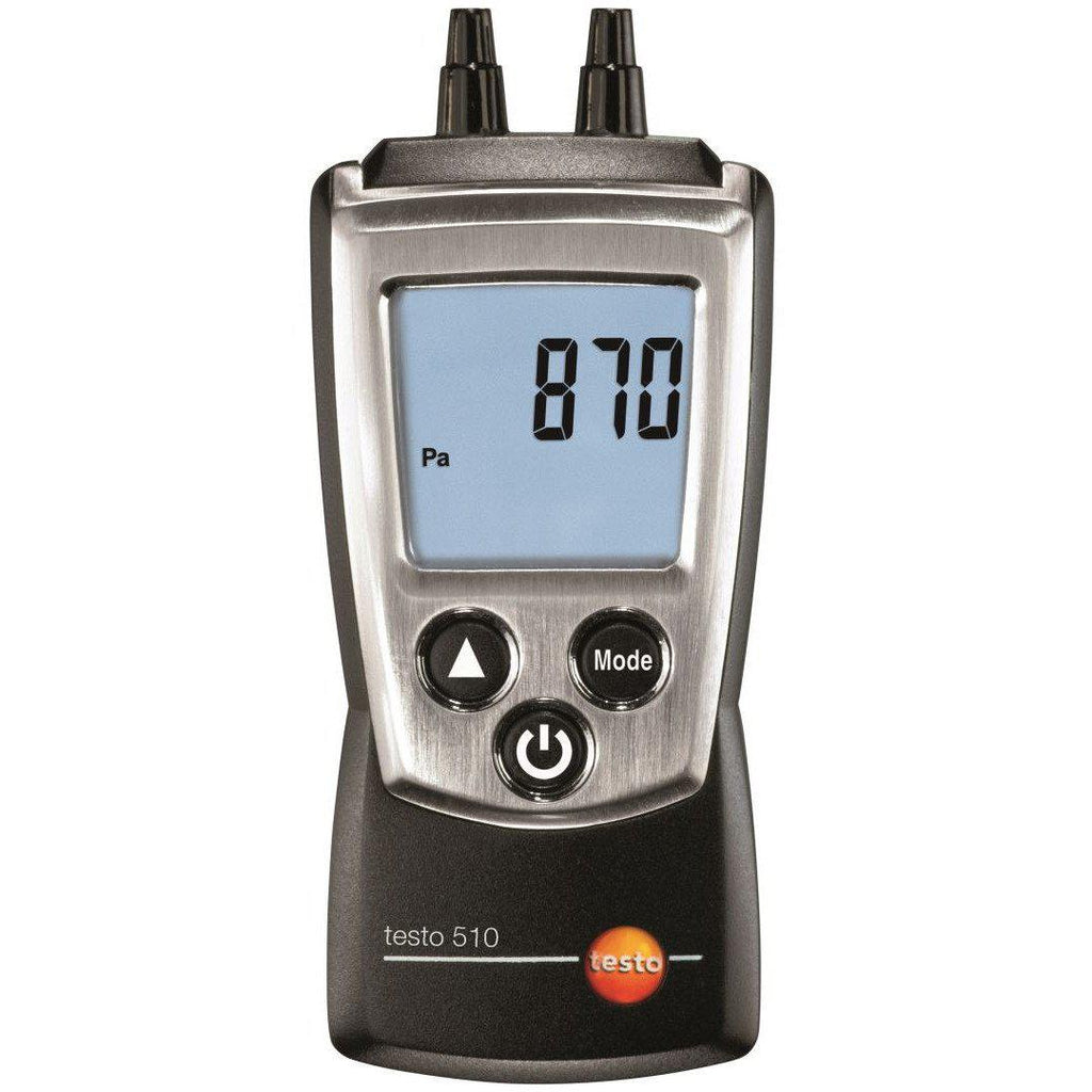Testo 510 Pocket Differential Pressure Manometer 0563 0510-Manometer-Testo-Cool Tools HVAC-R